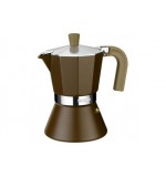 CAFETERA ALUMINIO CREAM 12Tz Induccion