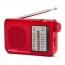 RADIO PORTATIL CON ALTAVOZ RS-55RD ROJO